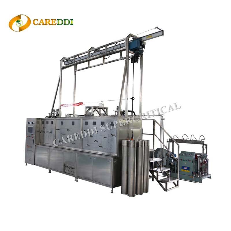 120L(30Lx4) Industrial Scale Supercritical Co2 Extraction Machine